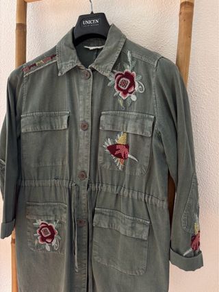 Chaqueta verde- Southern Cotton