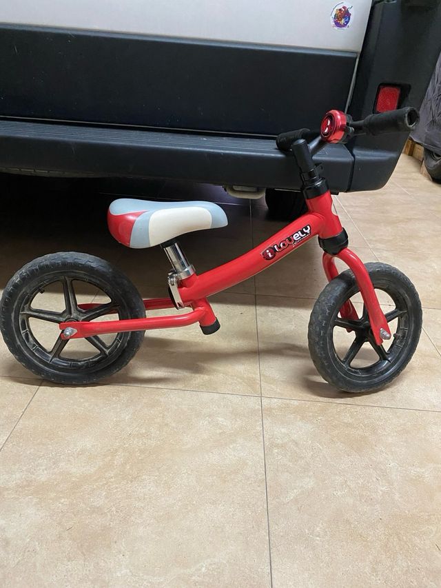 Bicicleta infantil sin pedales