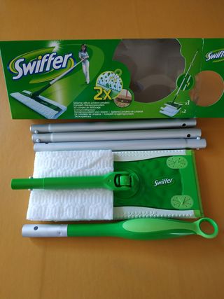 Swiffer scopa con cartellino