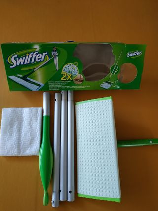 Swiffer scopa con cartellino