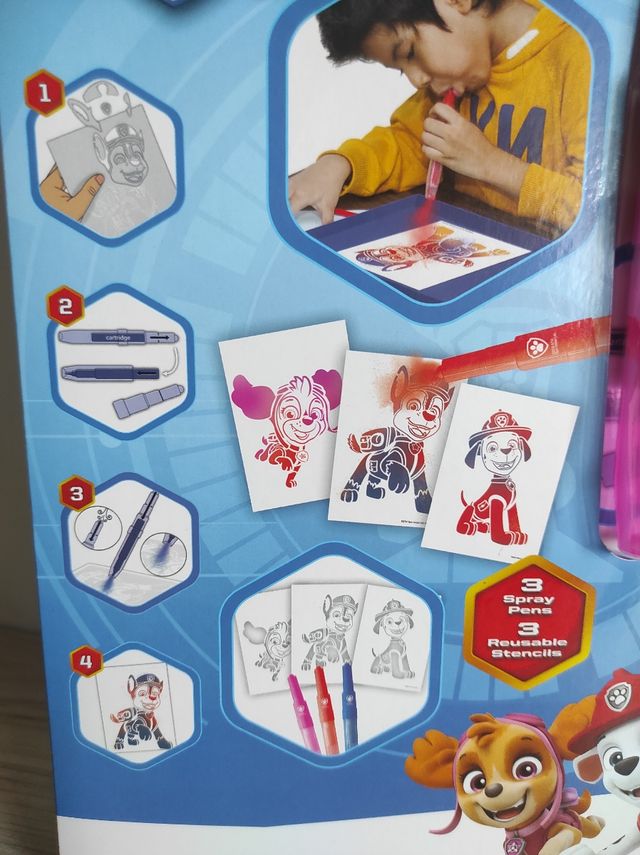 Aerógrafos Patrulla Canina 