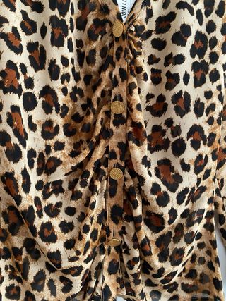 Camisa de leopardo de Zara