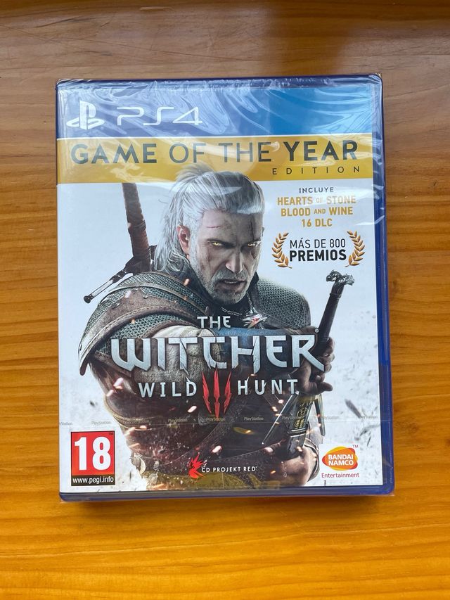 The Witcher 3 Wild Hunt para PS4 (Sin abrir)