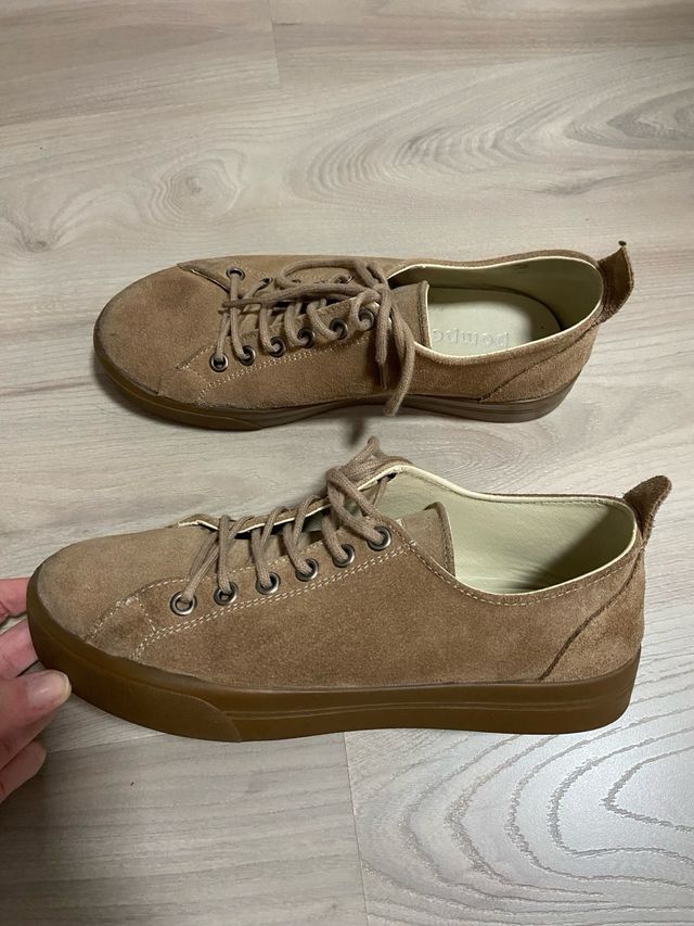 Zapatillas Pompeii ante marrón 38