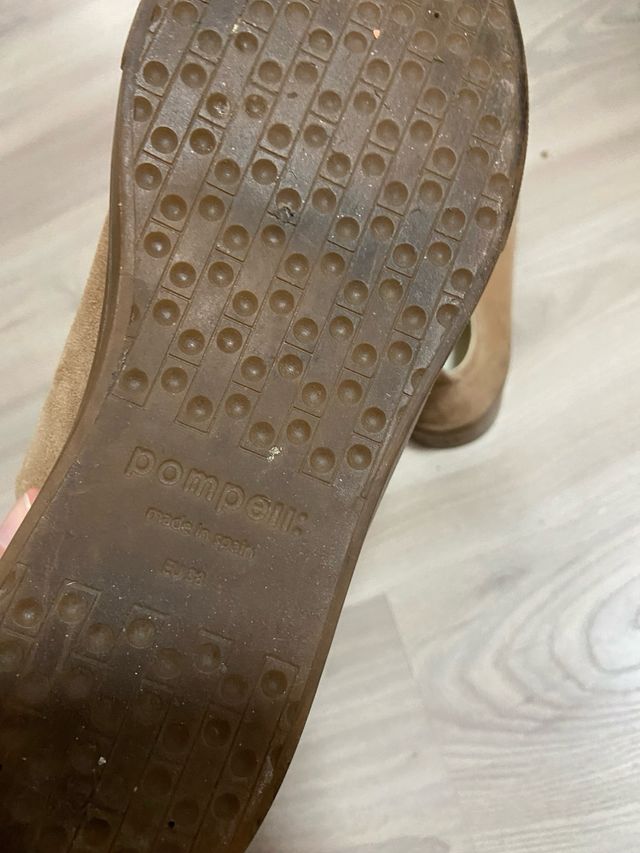 Zapatillas Pompeii ante marrón 38