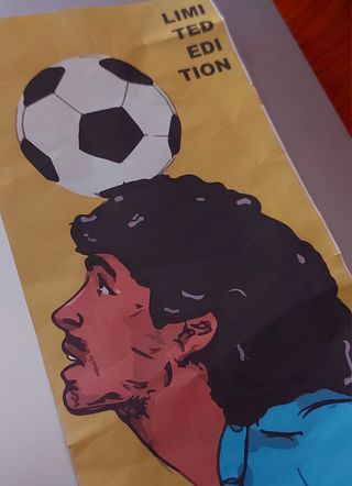 Poster Maradona Napoli a 5€.