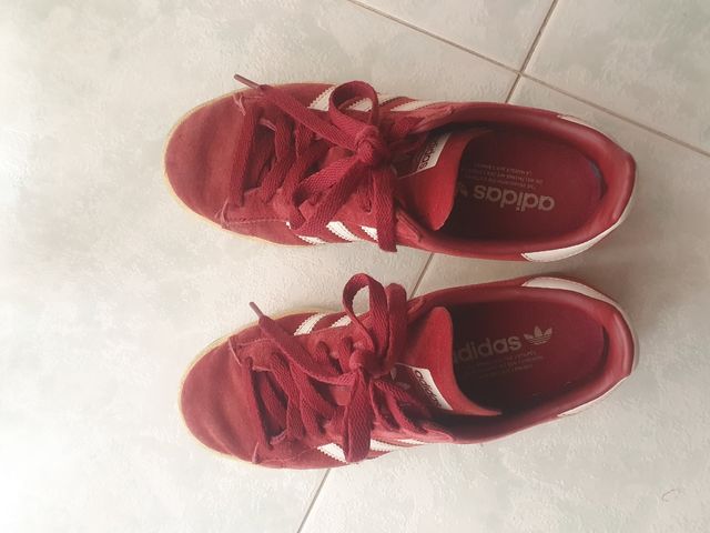 Scarpe Campus granata