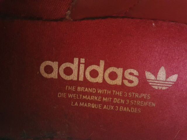 Scarpe Campus granata