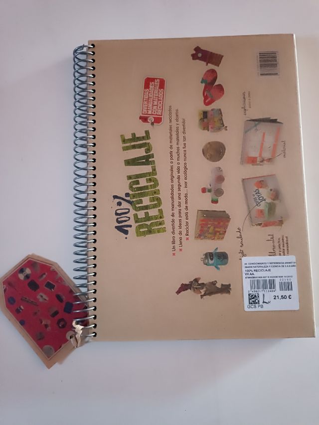 Libro reciclaje ♻️ manualidades
