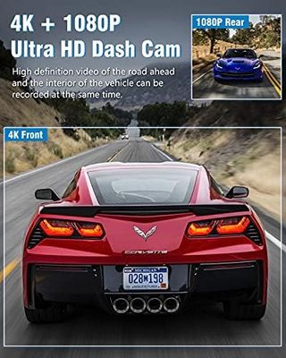 Dashcam 4K Ultra Angular y Aparcamiento · Nuevo