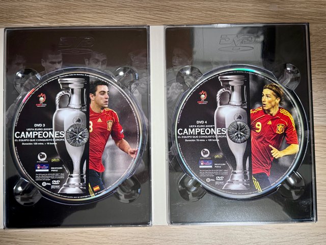 DVD España Campeones Euro 2008