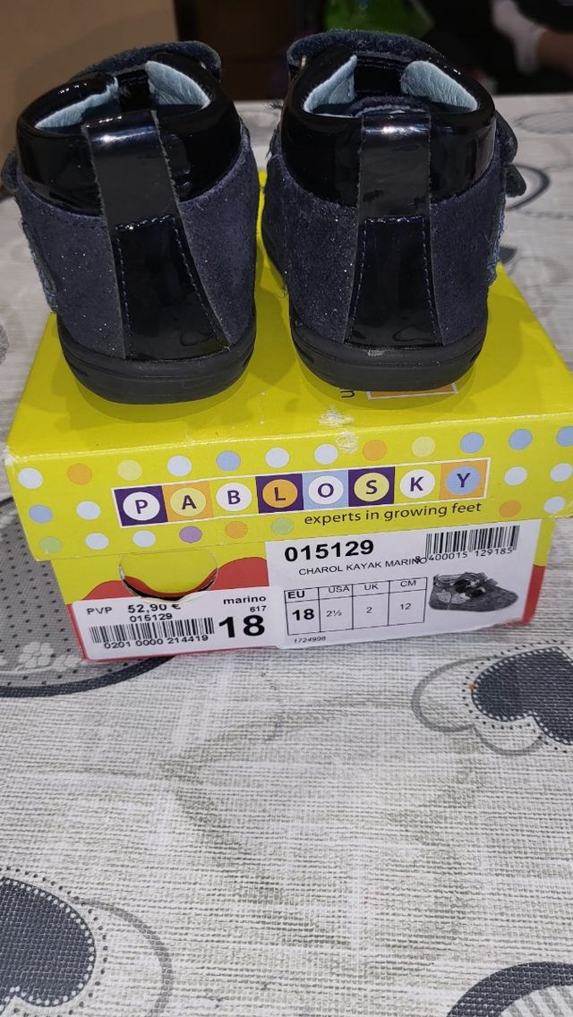 Botitas bebé Pablosky N°18