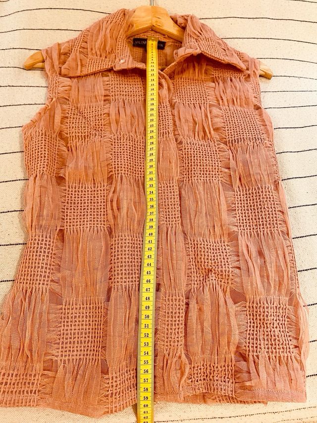 Blusa sin mangas mujer