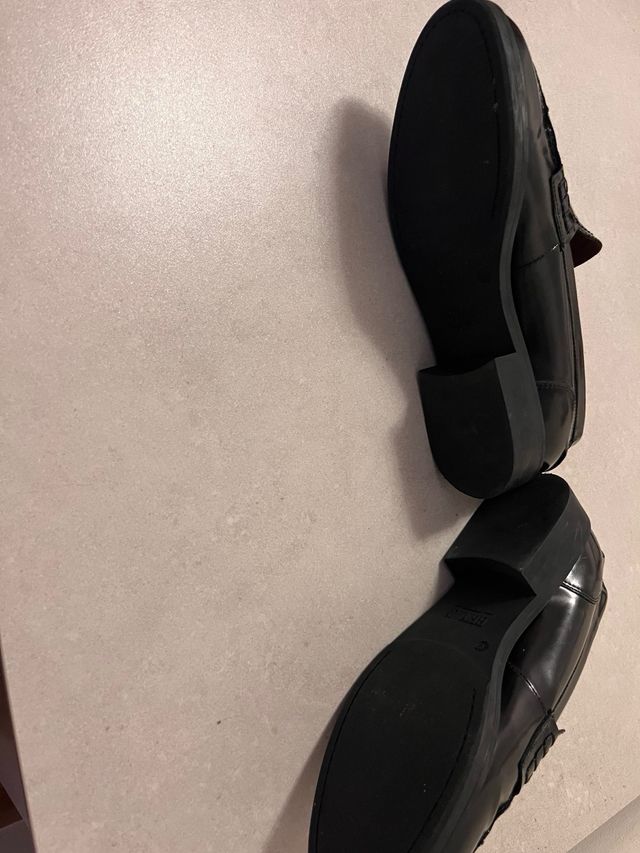 Mocasines puel negros