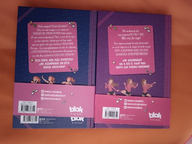 Lote libros Daniela golubeva