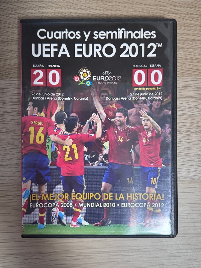 DVD España Campeones Euro 2012
