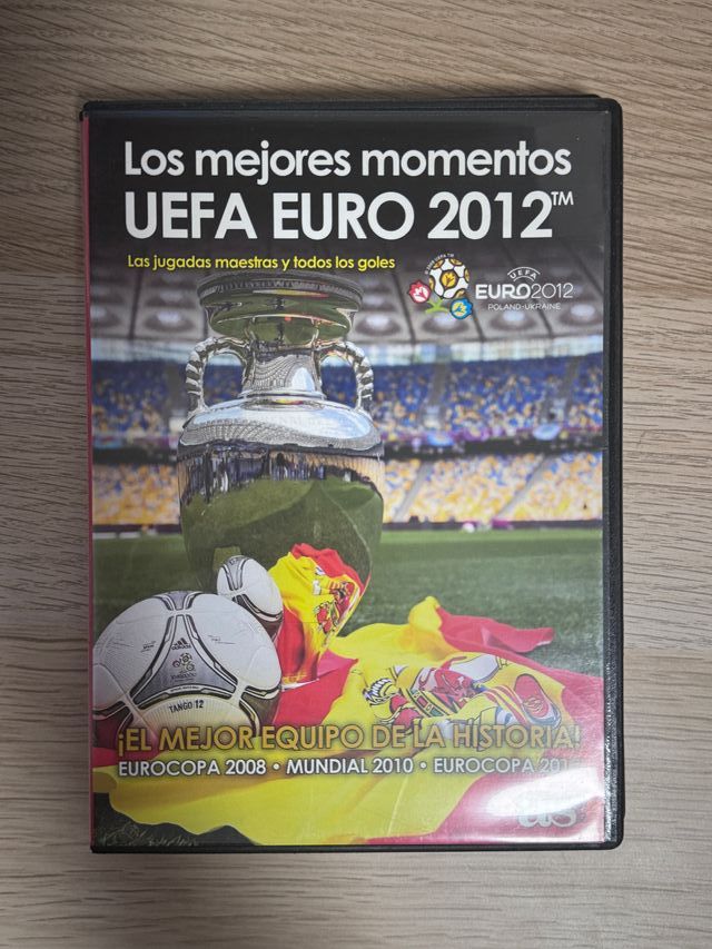 DVD España Campeones Euro 2012