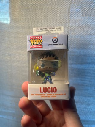 Pocket Funko Pop Keychain Overwatch Lucio