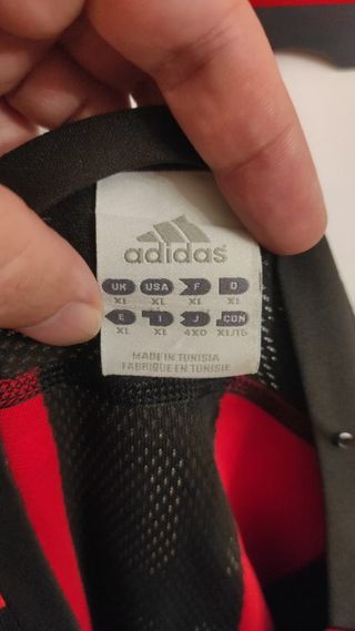 Maglia calcio originale Adidas AC Milan Nesta XL