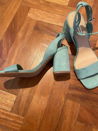 Sandalia tacon mujer