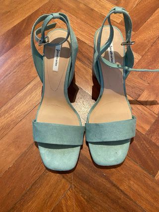 Sandalia tacon mujer