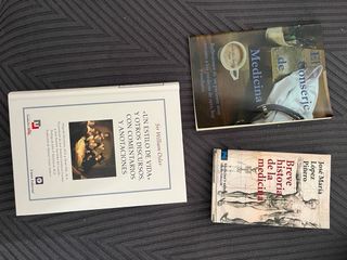 Lote libros sobre medicina