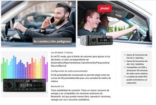 Radio Coche MP3 USB · Nuevo a estrenar
