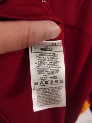 Maglia calcio originale Adidas As Roma XL 
