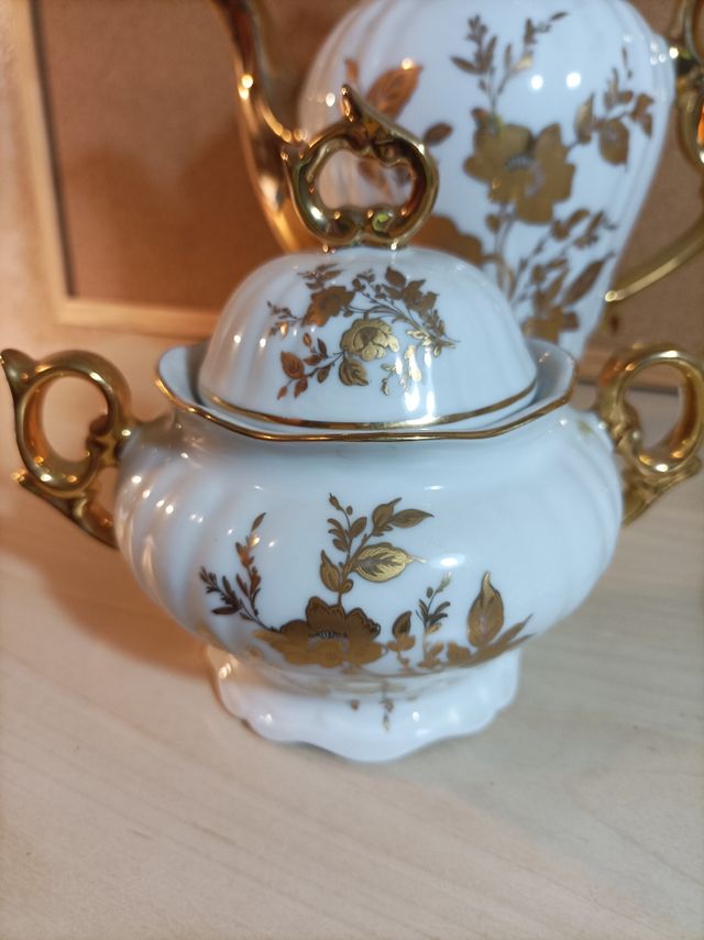 Juego café porcelana