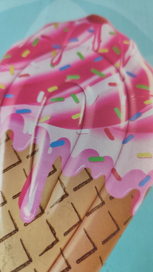 Materassino gonfiabile "Cono gelato"