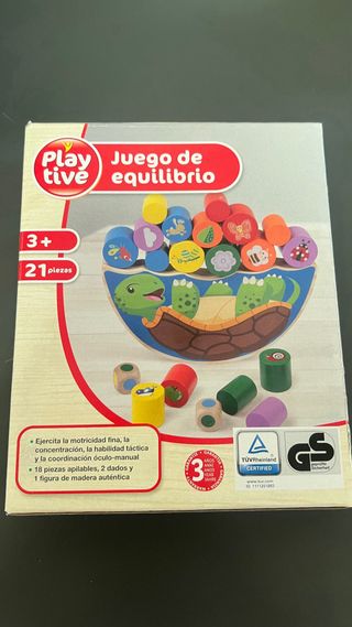 Lote 8 Juegos madera bebe / niño. 1 a 6 años
