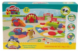 Grandi Giochi Play Doh Blocks 27 Pezzi Costruzioni
