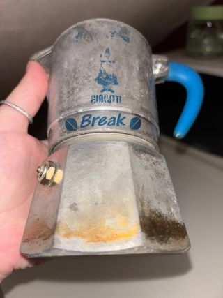 Una macchina da caffè MOKA “BIALETTI”BREAK