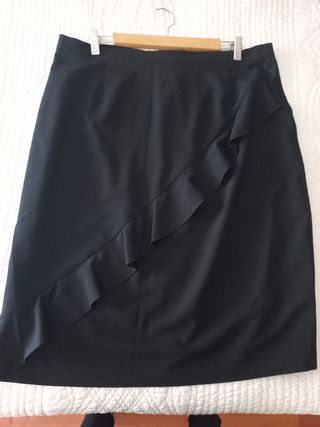 Falda negra fiesta 