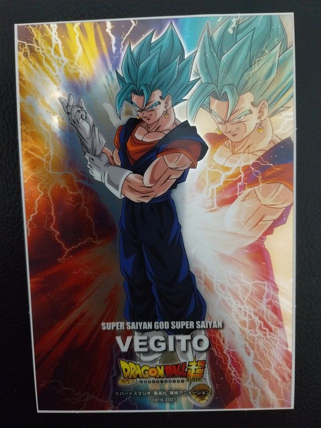 Dragon Ball Metallic Sheet Vegito