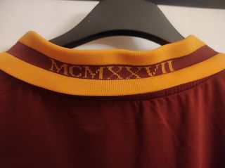 Maglia calcio ORIGINALE Asics As Roma 3XL 2013-14