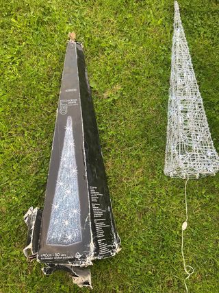 Cono piramide Navidad de led interior/exterior