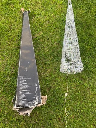 Cono piramide Navidad de led interior/exterior