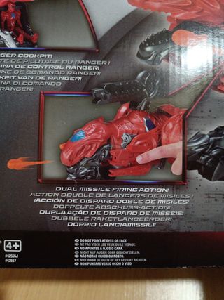 Juguete Power Rangers. T-Rex Battle zord