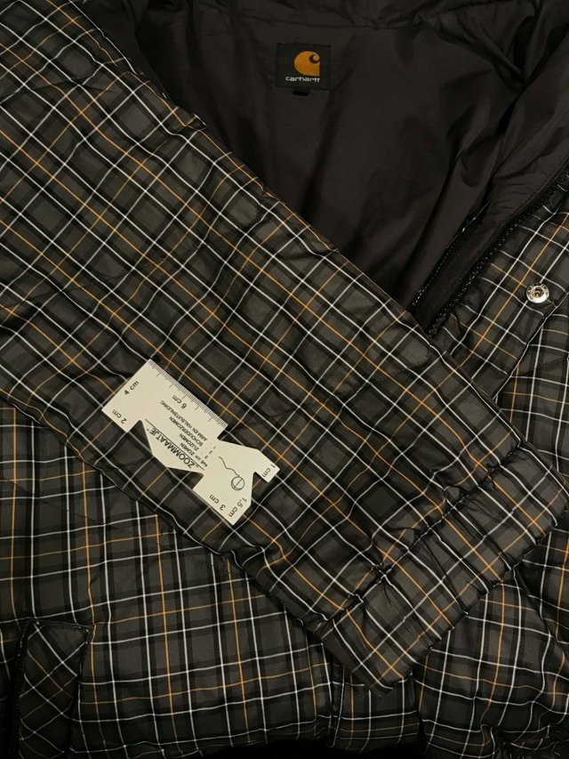 Giacca giubbotto imbottito a quadri Carhartt
