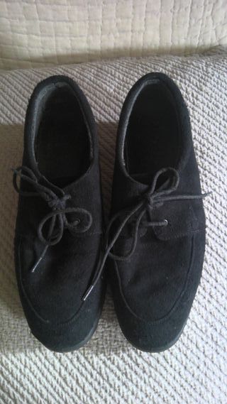 Zapatos invierno ante forrado de guata nº 38