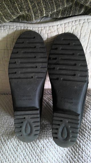 Zapatos invierno ante forrado de guata nº 38