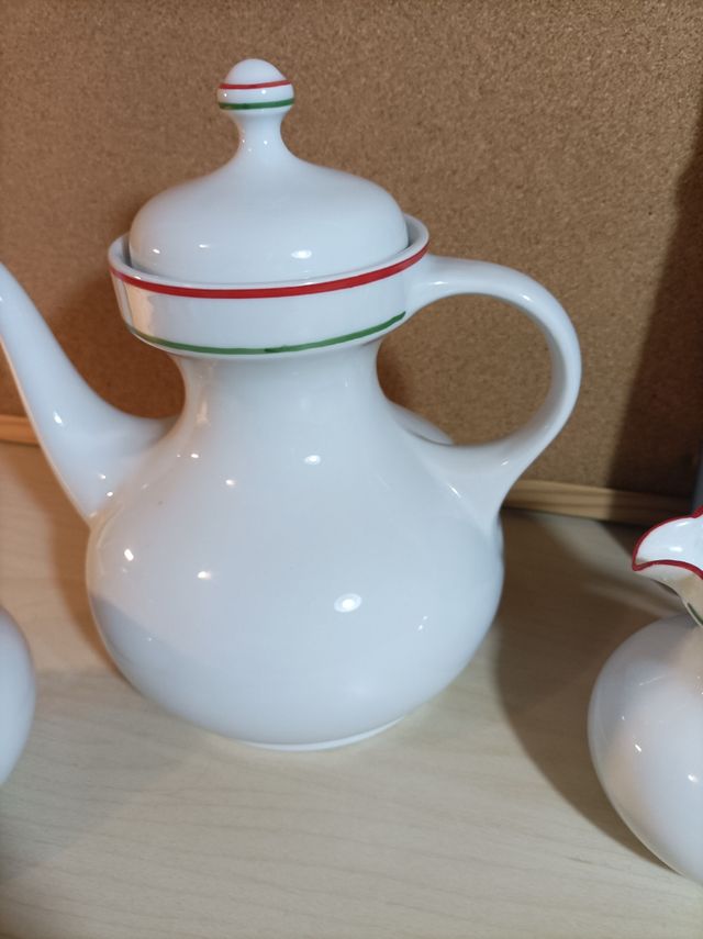 Juego café porcelana 