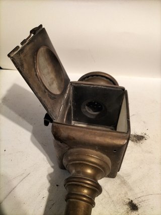 Antiguo farol de carruaje Frankonia 25