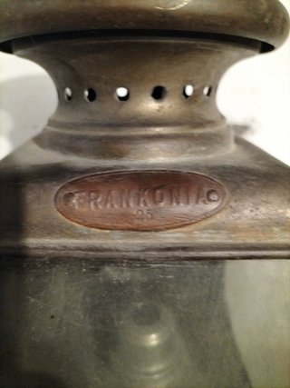 Antiguo farol de carruaje Frankonia 25