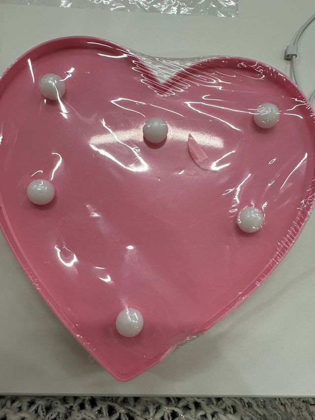 CORAZON ROSA LUZ - precintado