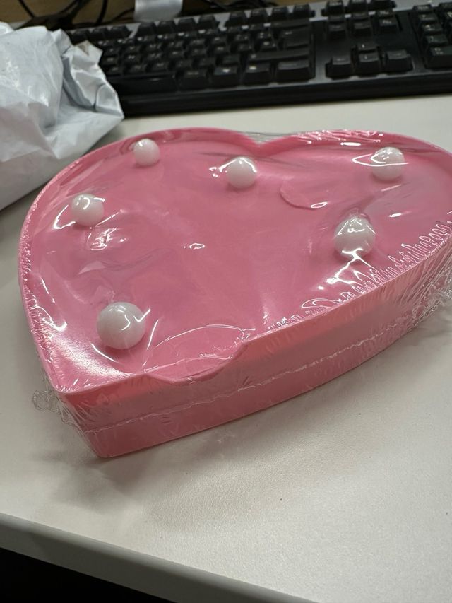 CORAZON ROSA LUZ - precintado