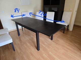 Mesa BJURSTA ikea extensible 