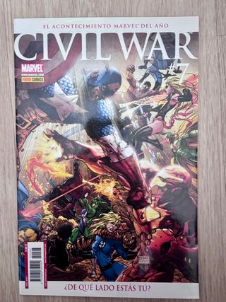 Cómics Colección Civil War de Marvel