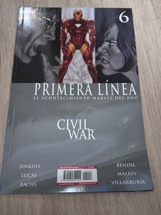 Cómics Colección Civil War de Marvel
